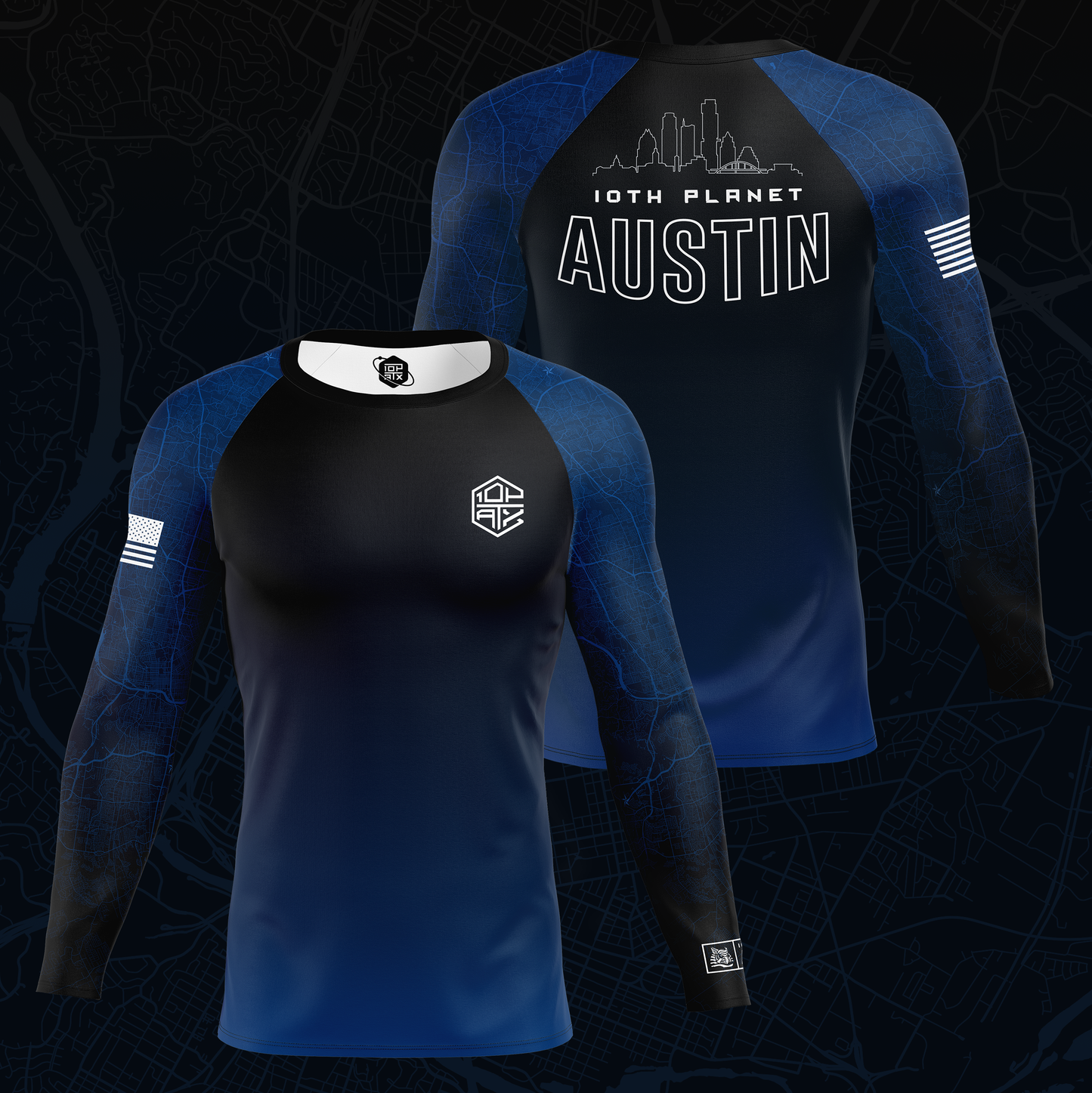 Trailblazer L/S Rashguard (Blue Ranked)