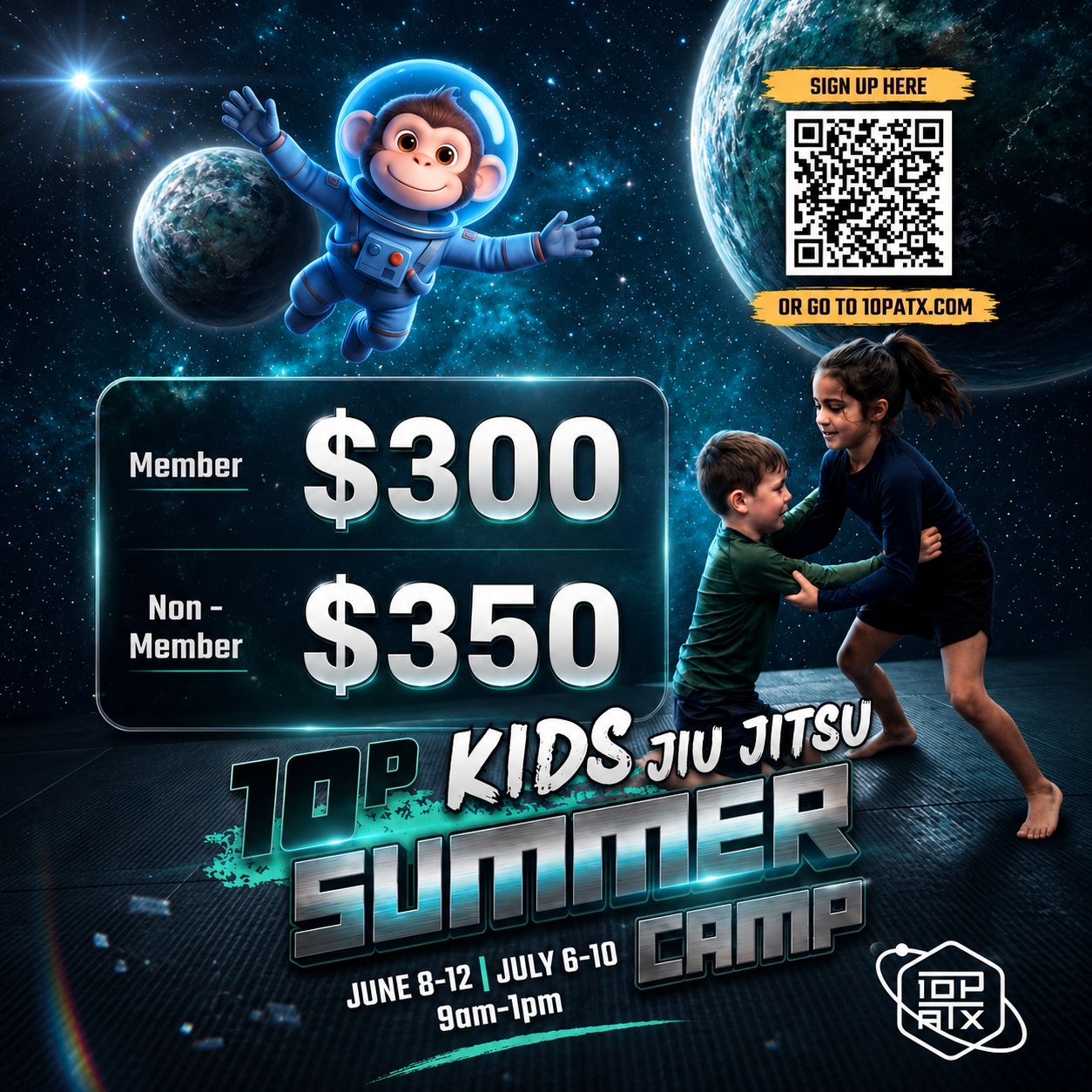 KIDS JIU JITSU SUMMER CAMP 2026