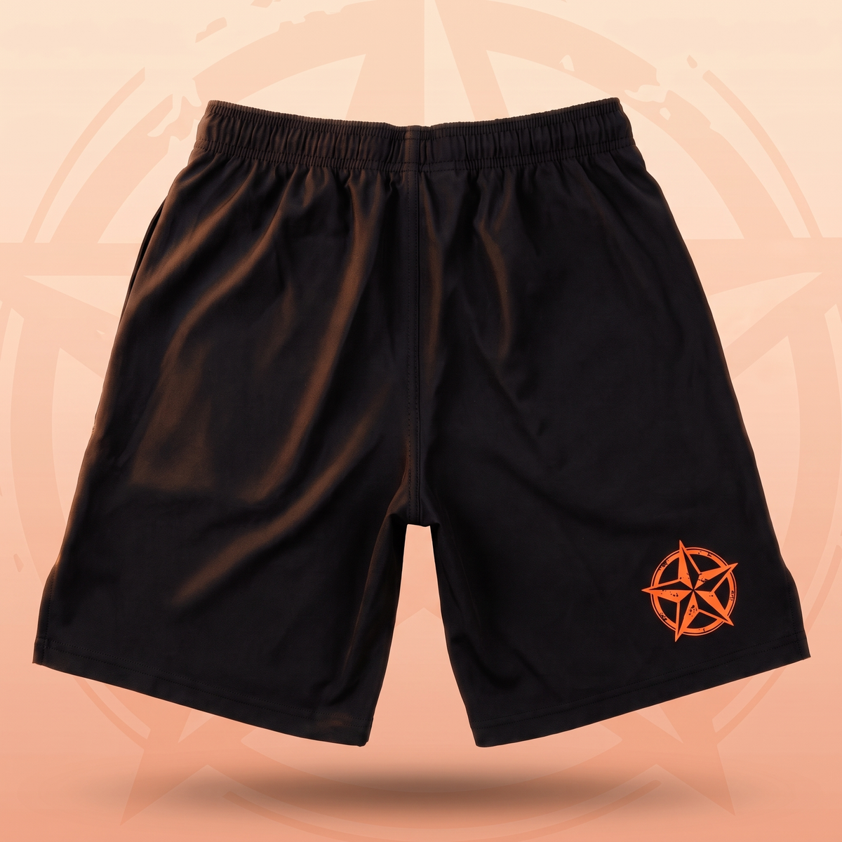 Longhorn VF 6" Shorts (Black/Orange)