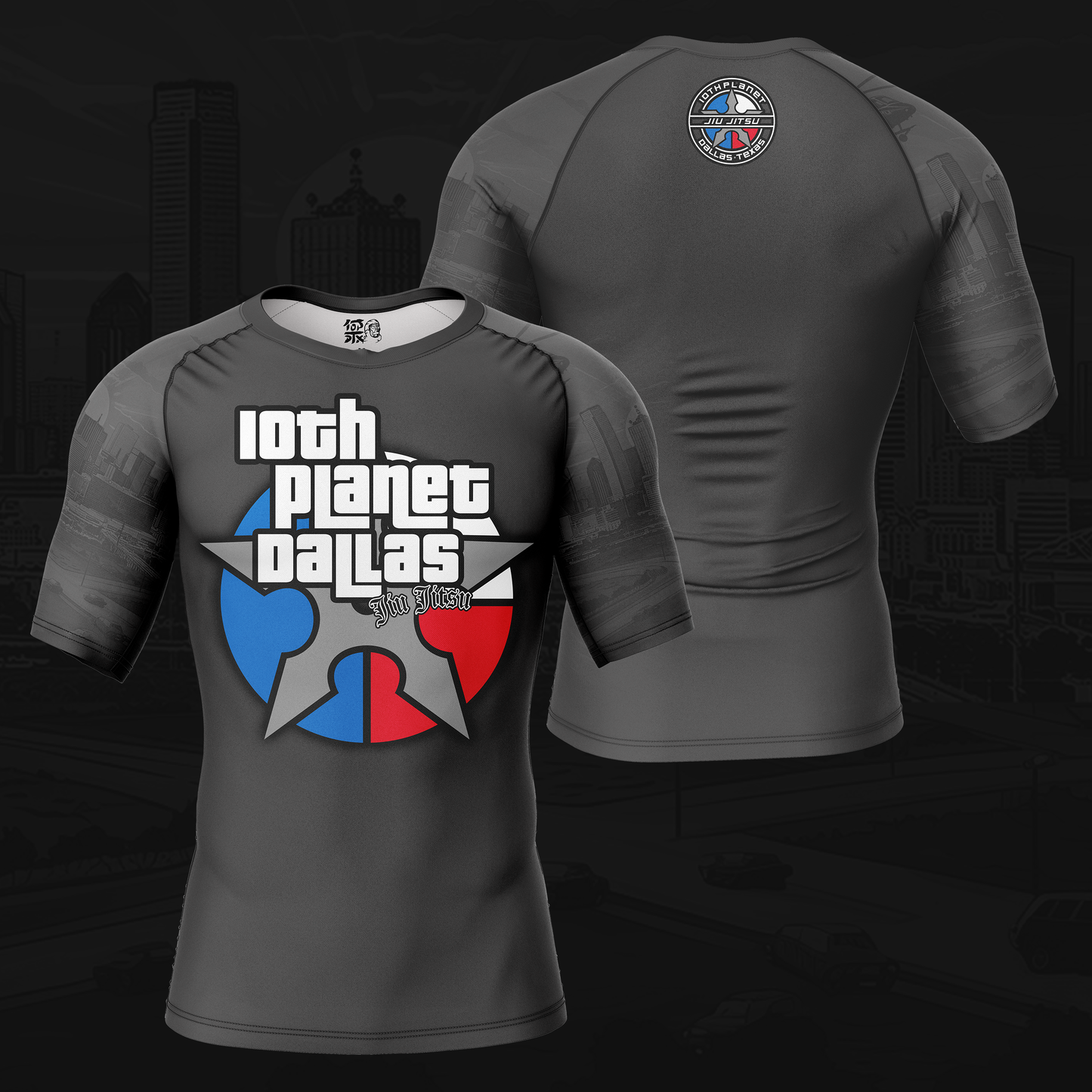 GTA x DTX S/S Rashguard (10P Dallas)