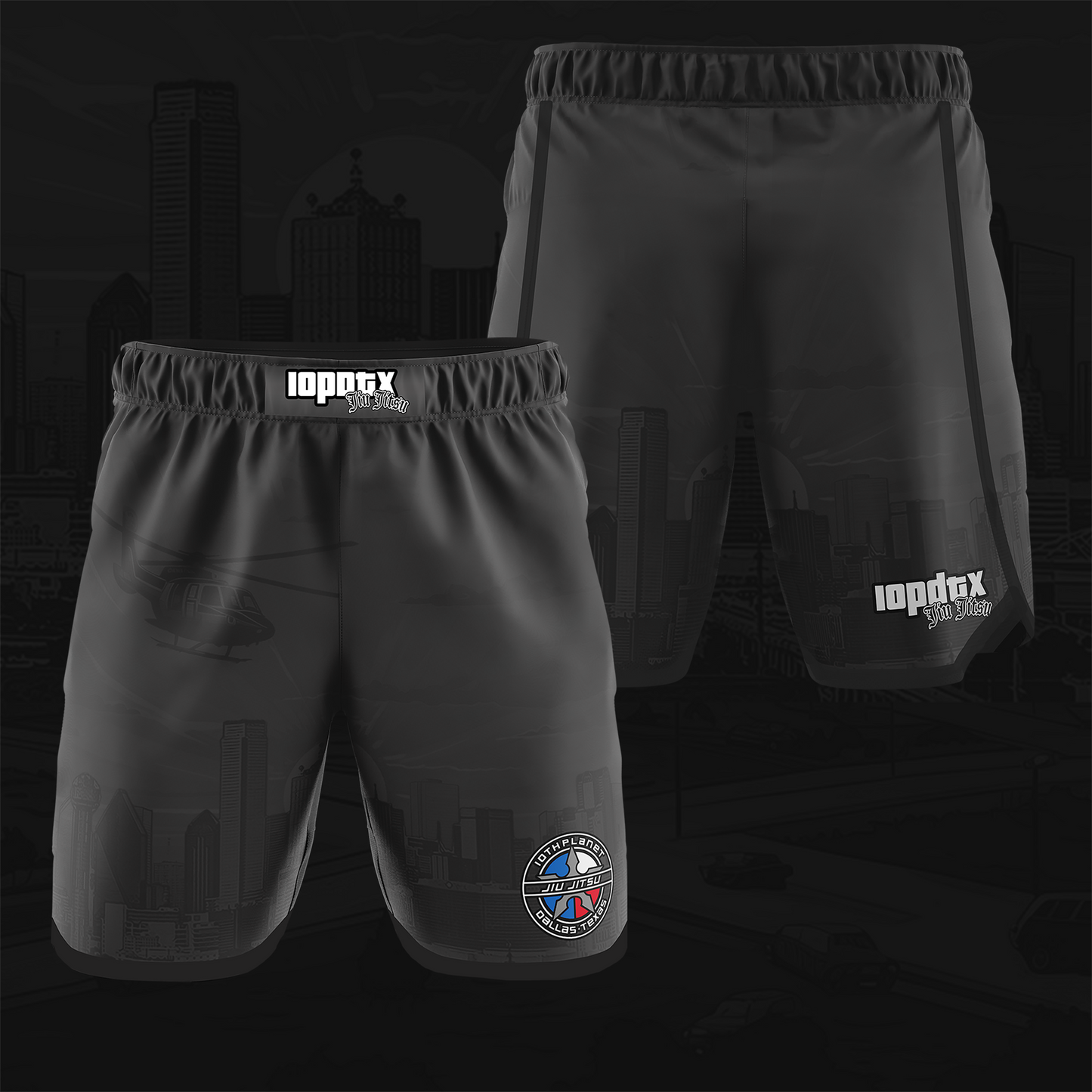 GTA x DTX 8" Velcro-Free Boardshorts (10P Dallas)