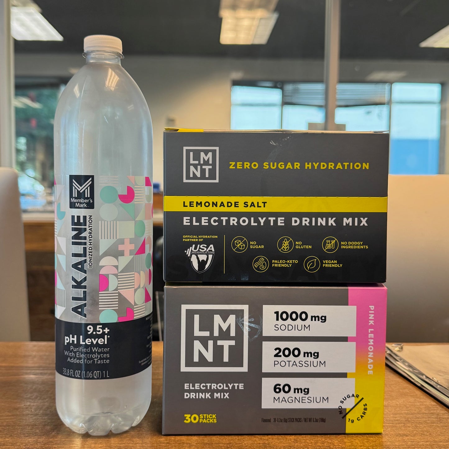 COMBO | Alkaline Water + LMNT Hydration