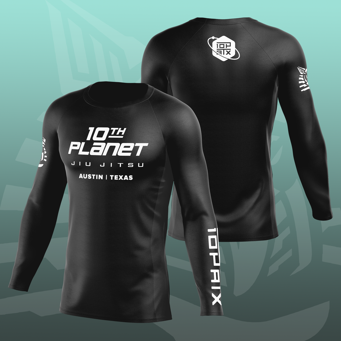 Black Base L/S Side Panel Rashguard