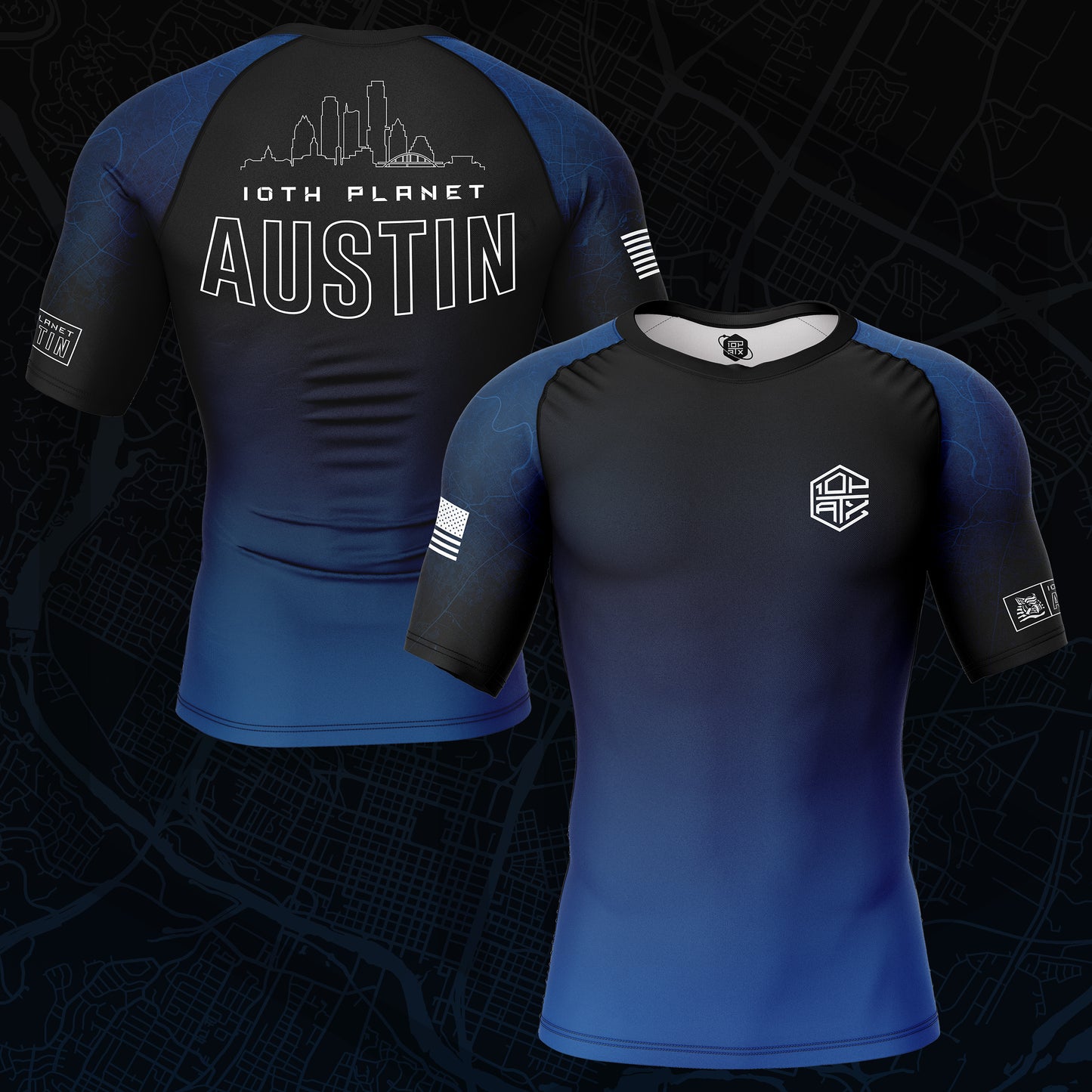 Trailblazer S/S Rashguard (Blue Ranked)