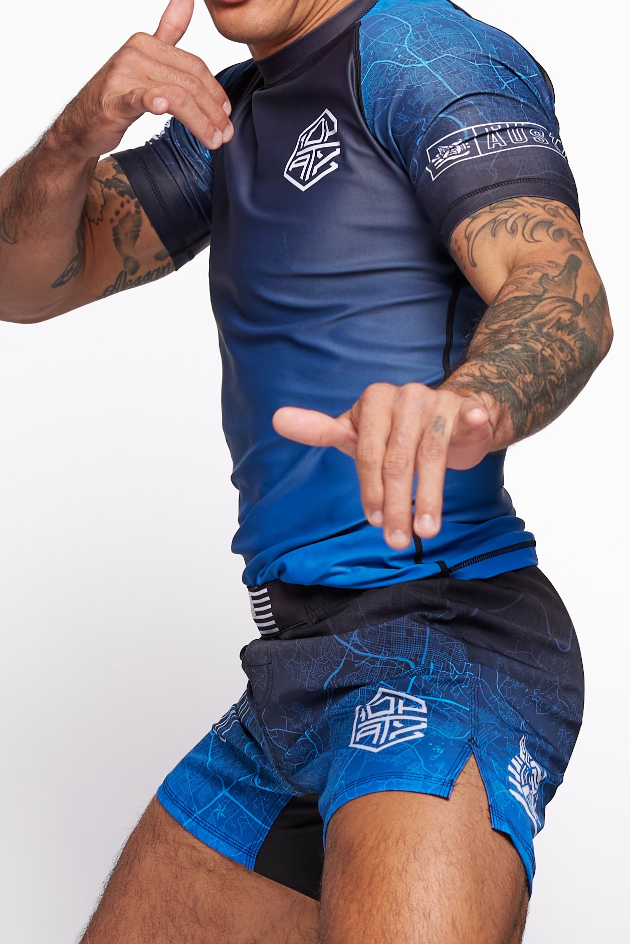 Trailblazer S/S Rashguard (Blue Ranked)