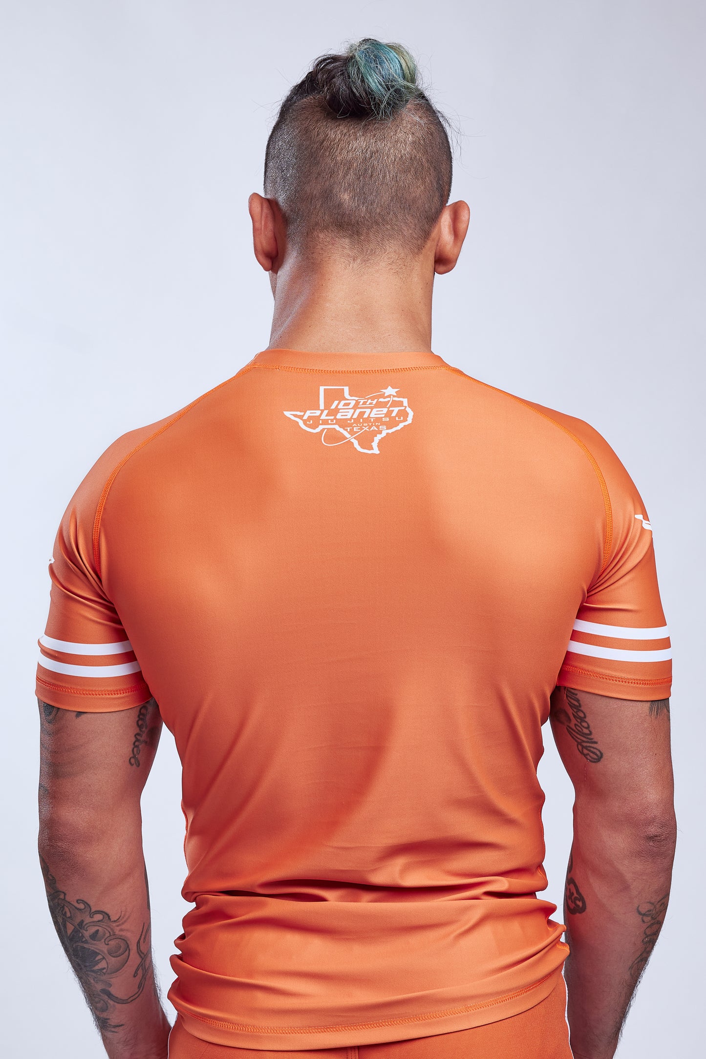 Longhorn S/S Rashguard (Orange)