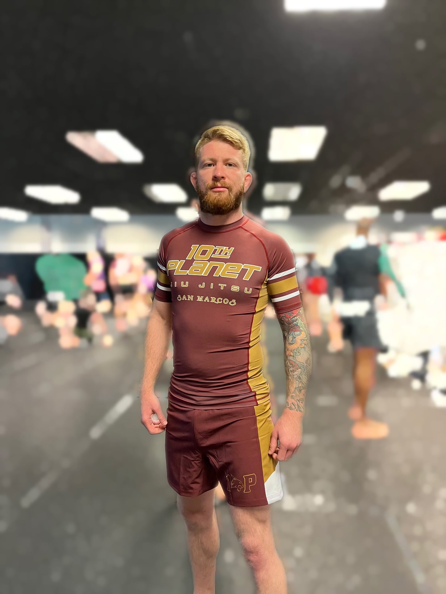 10p San Marcos - TX State of Mind - Short Sleeved Rashguard