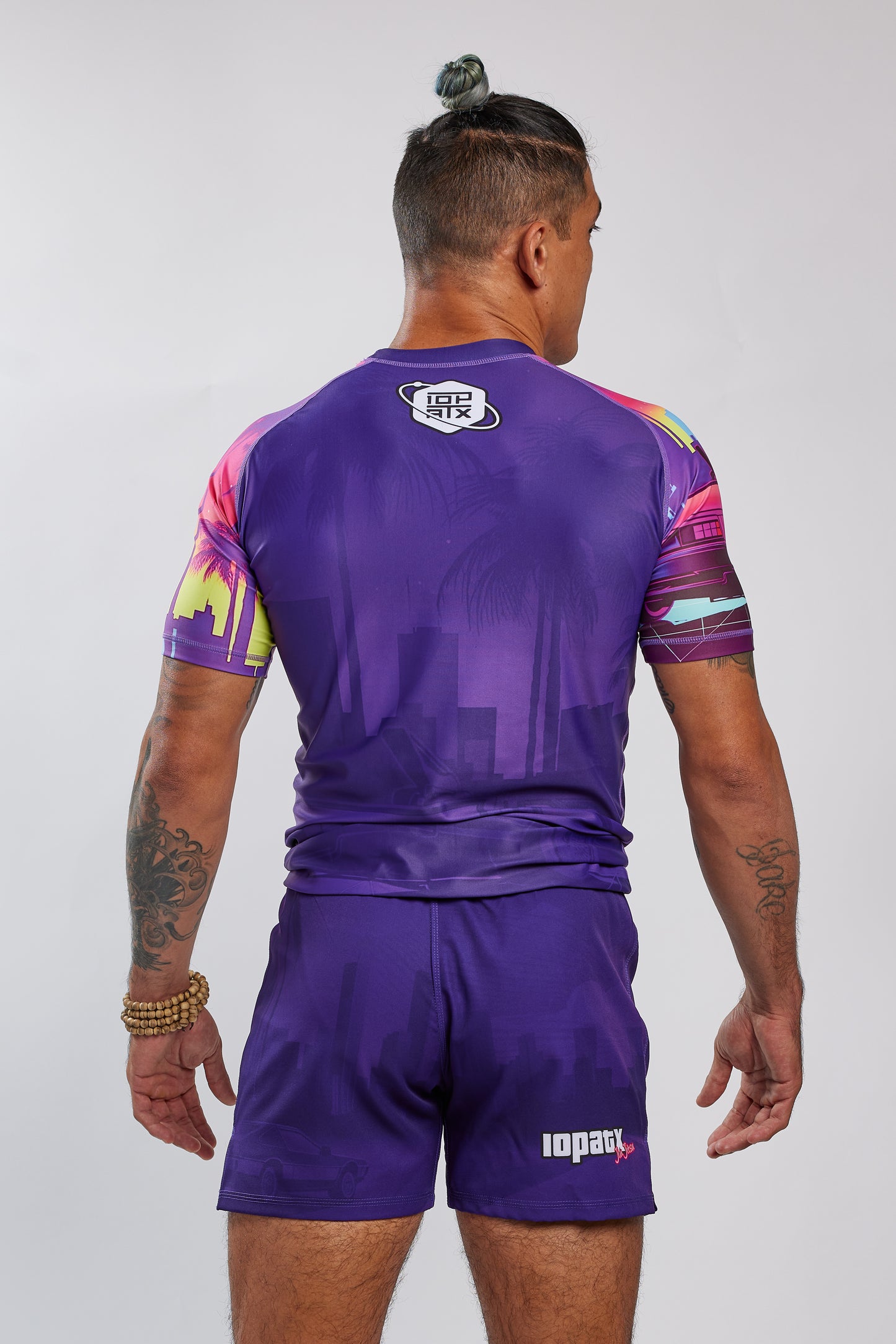 Retro Skyline S/S Rashguard