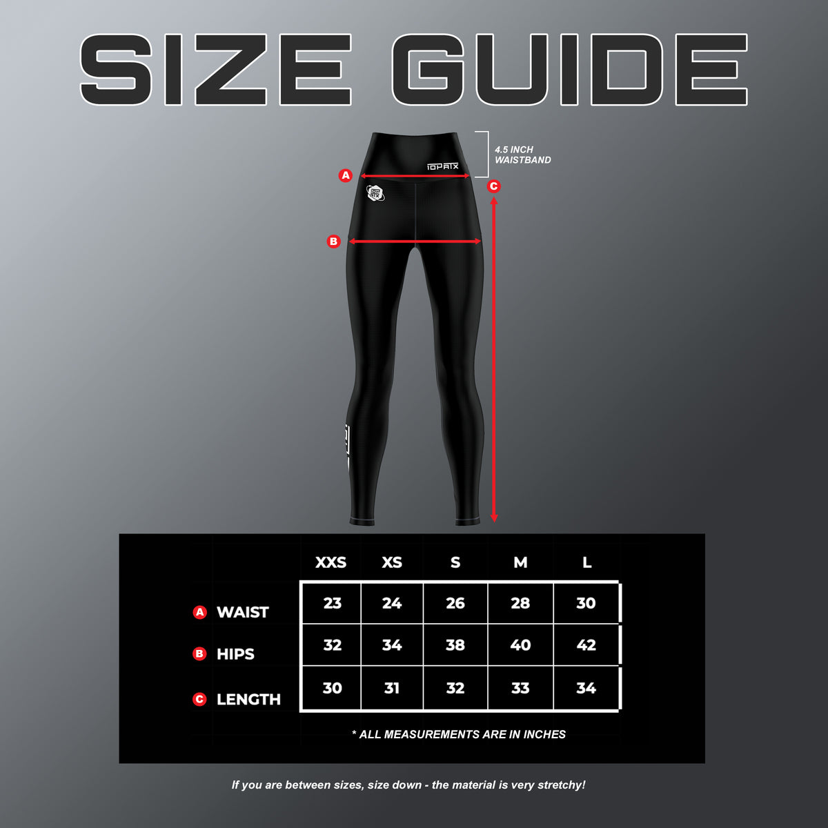 Women's High-Waisted Spats - Black