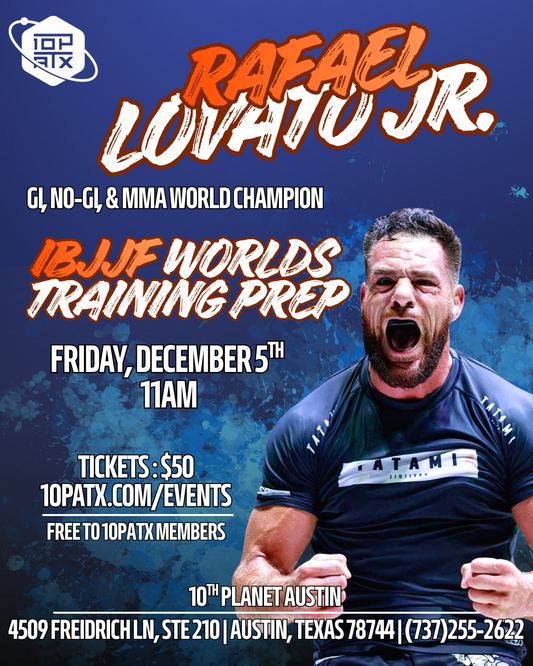 RAFAEL LOVATO JR IBJJF WORLDS TRAINING