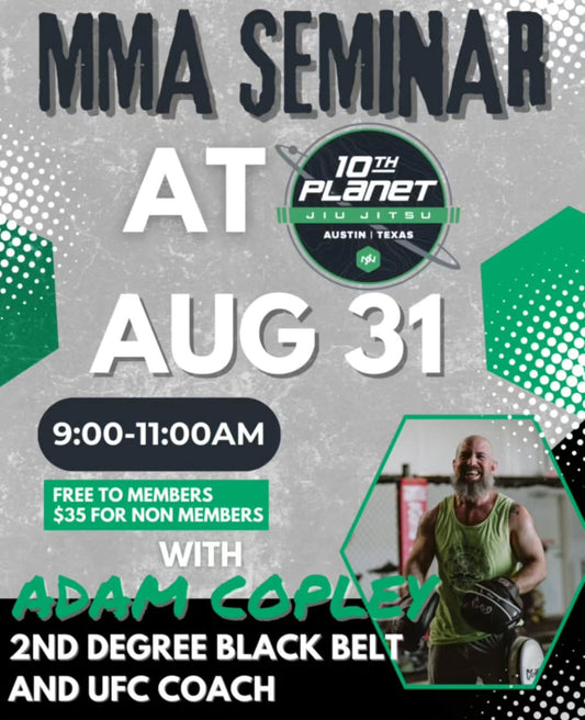 Adam Copley Seminar - 8/31