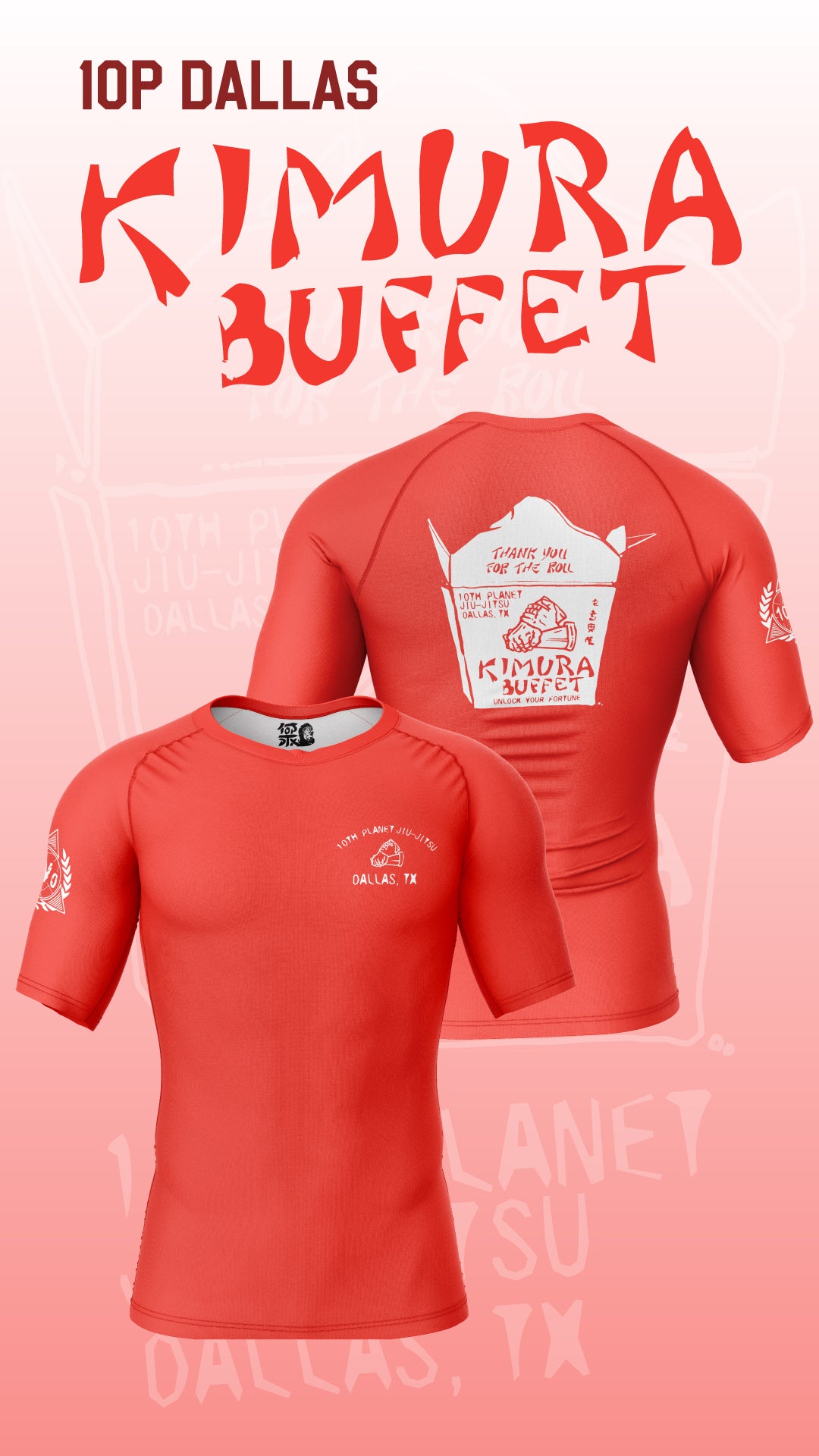 10P Dallas - Kimura Buffet S/S Rashguard