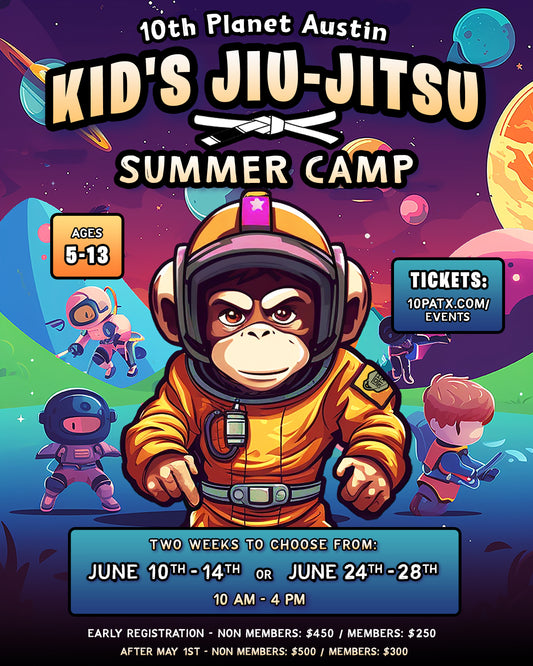 KIDS JIU JITSU SUMMER CAMP (MEMBERS ONLY)