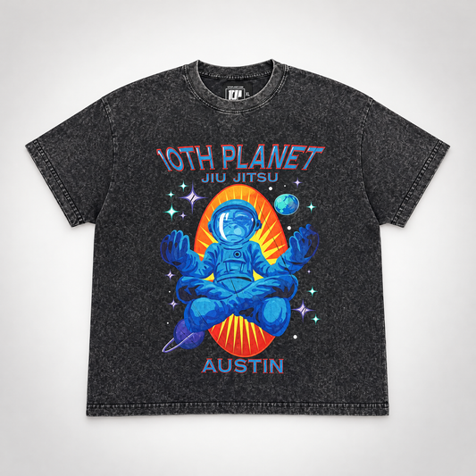 Space Monkey Oversized Tee (Black)