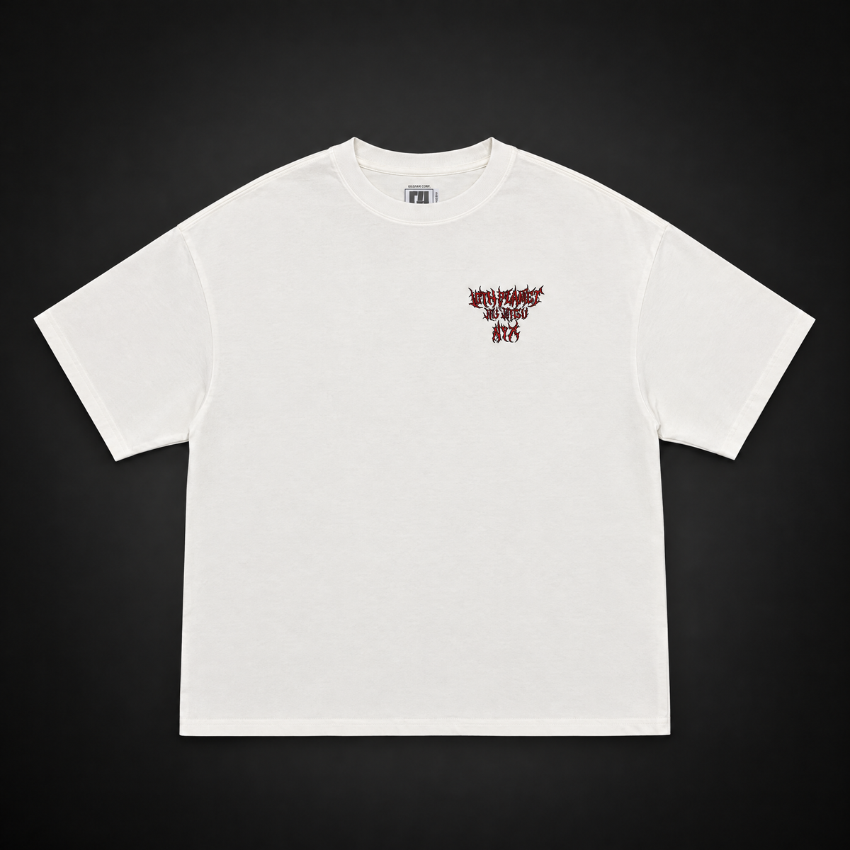 Owl Knowing Oversized Tee (White)