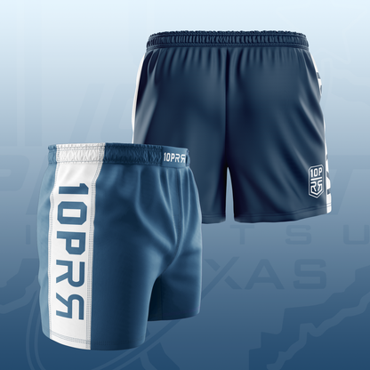 10P Round Rock (Navy Base) Velcro-Free Side Panel Shorts (PREORDER)