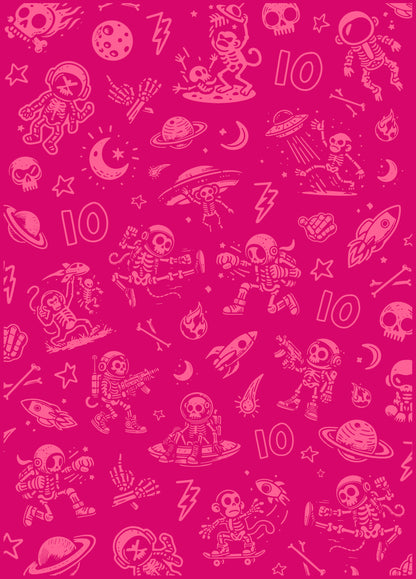 Dead Space (Pink) S/S Side Panel Rashguard