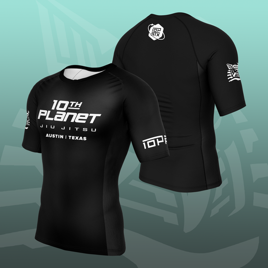 Black Base S/S Side Panel Rashguard