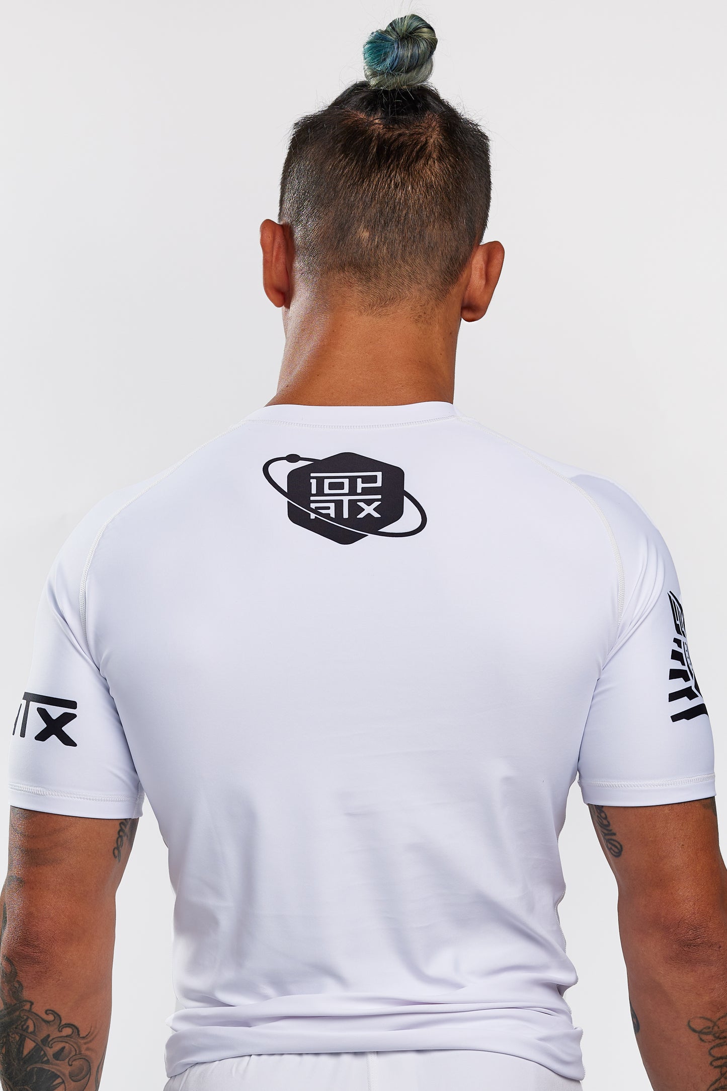 White Base S/S Rashguard