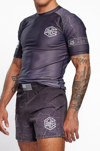 Trailblazer Velcro-Free Shorts (Purple Ranked)