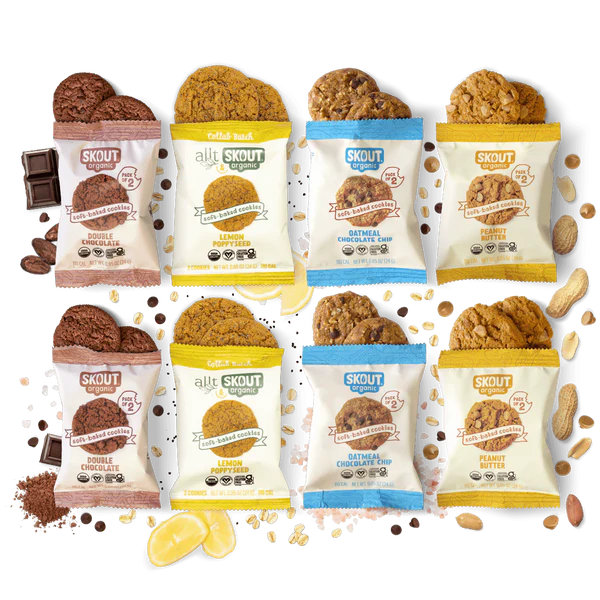 SKOUT organic Soft-Baked Cookie - 2pk