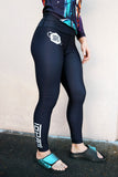 Women's High-Waisted Spats - Black