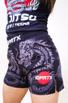 Kiss of the Dragon Velcro-Free 6" Shorts